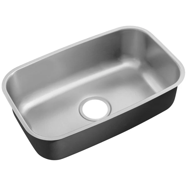 Bacha de cocina rectangular de acero inoxidable 59x37 cm (Miura Cepillada)