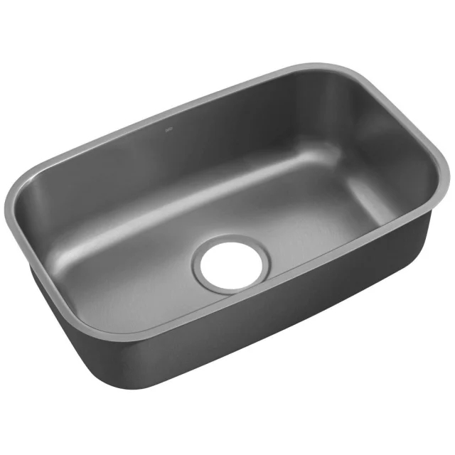 Bacha de cocina rectangular de acero inoxidable 59x37 cm (Miura Negro)