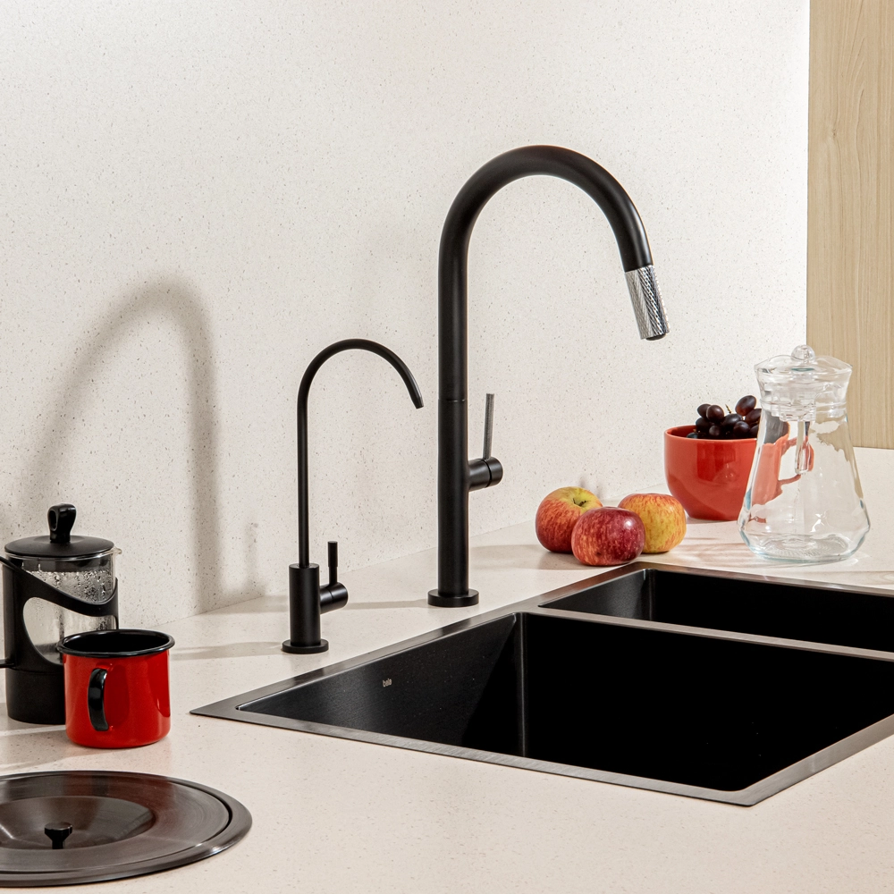 Grifo de filtro giratorio de agua fría (Simi negro) - Imagen 7