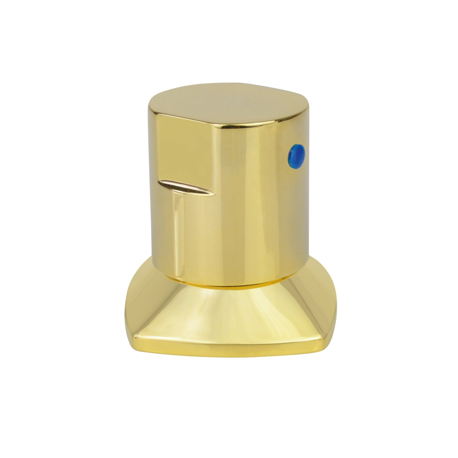 Acabdo de registro redondo de agua caliente y frio (Linea Dorado Gold)