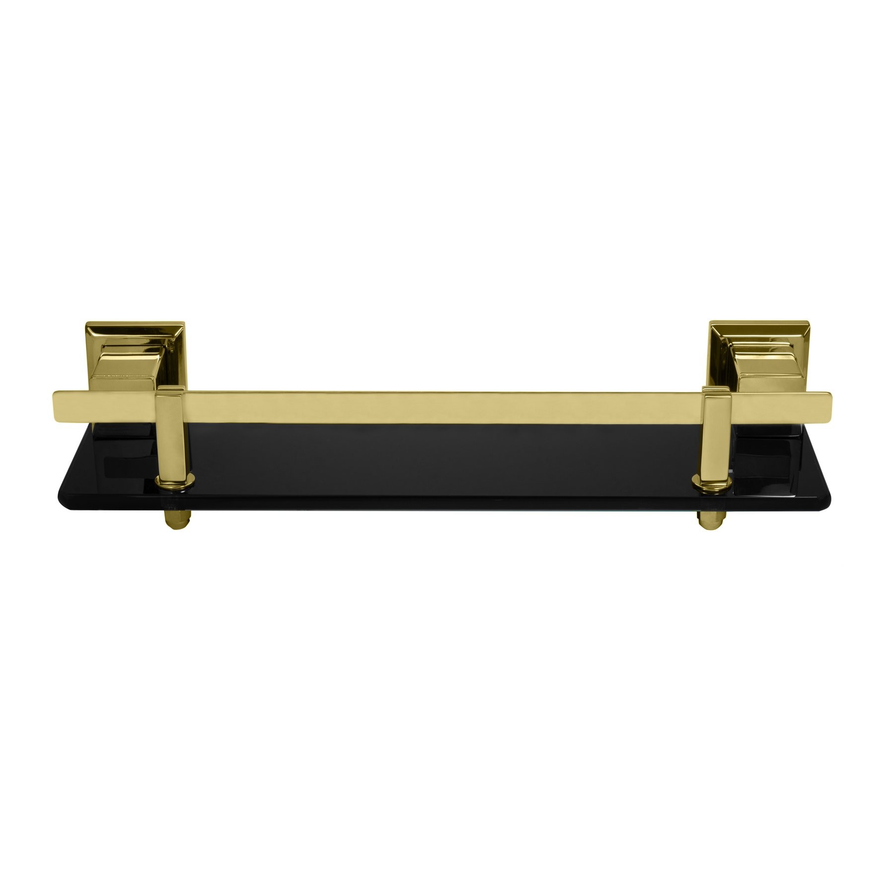 Kit de accesorios 6 piezas vidrio negro (Premium Dorado Gold) - Imagen 7