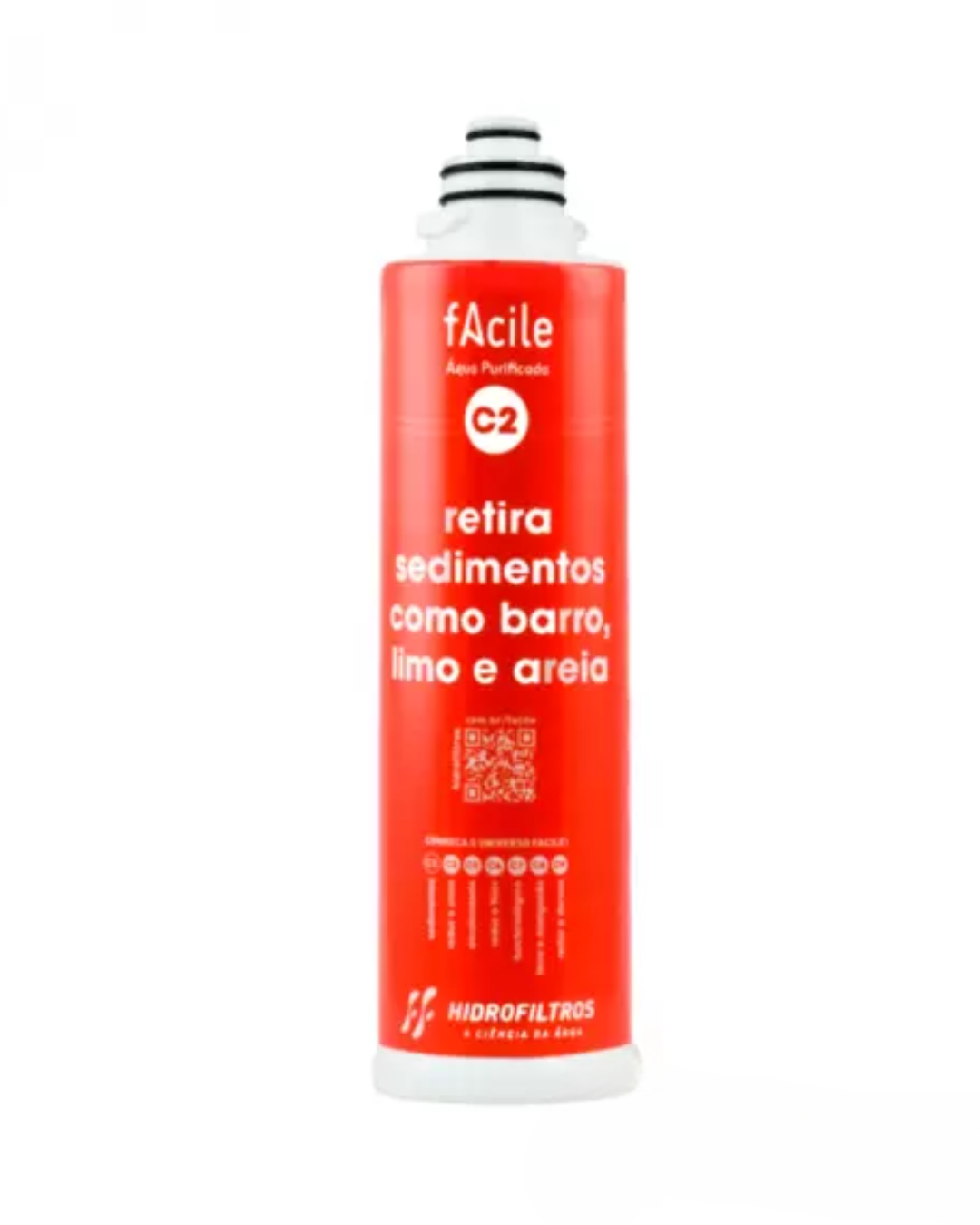 Refil Purificador de Água Facile C2 – Retención de Sedimentos