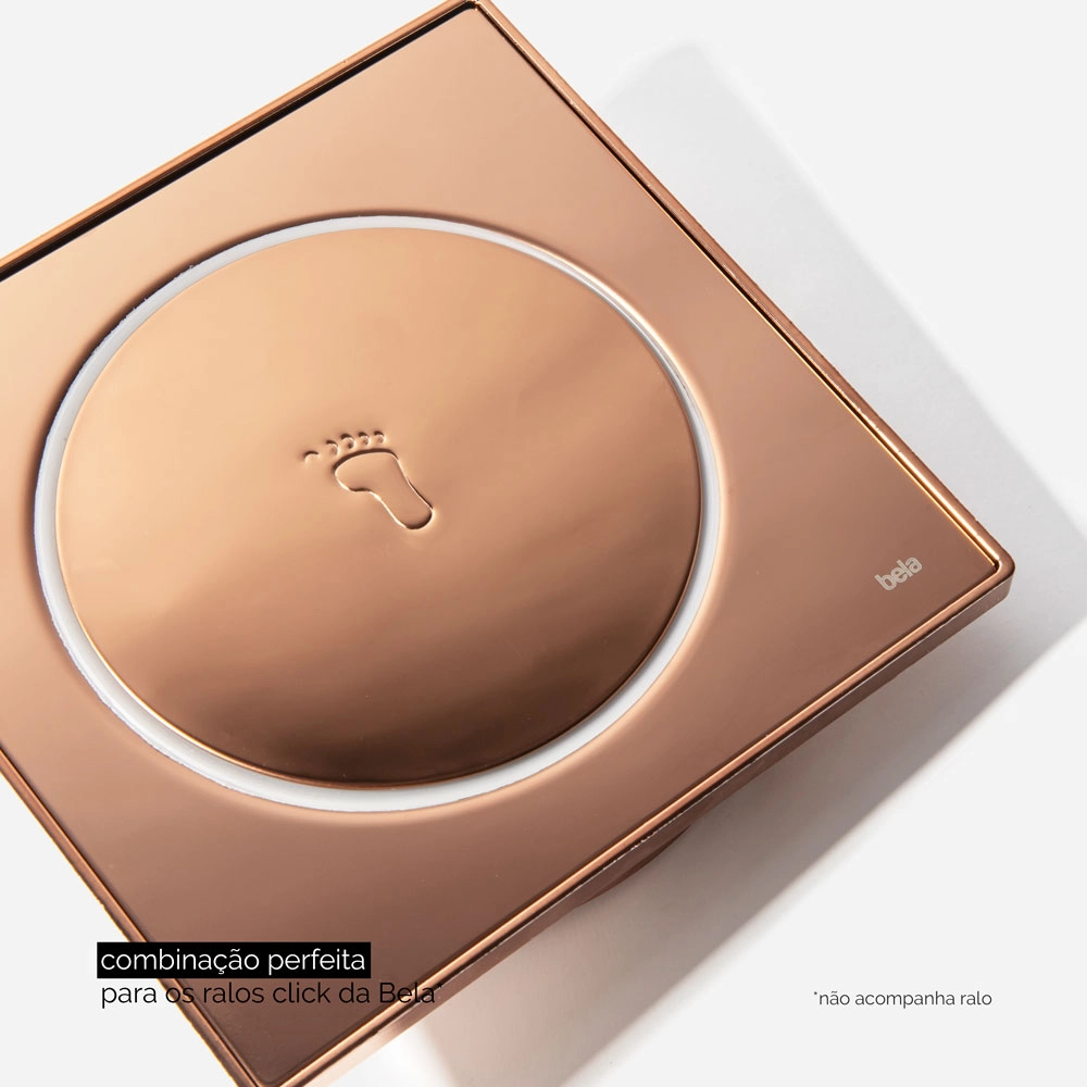 Porta rejilla 15x15 cm (rose gold) - Imagen 4