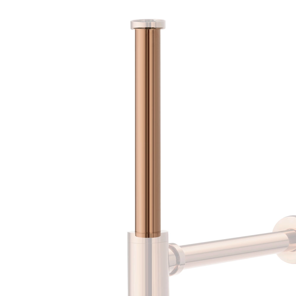 Extensor de sifón metálico (líne rose gold)