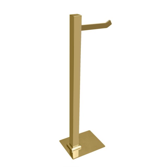 Papelera de piso con 1 varilla (Premium dorado gold)