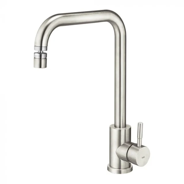 Grifo de cocina de monocomando giratorio (Malta escobada)