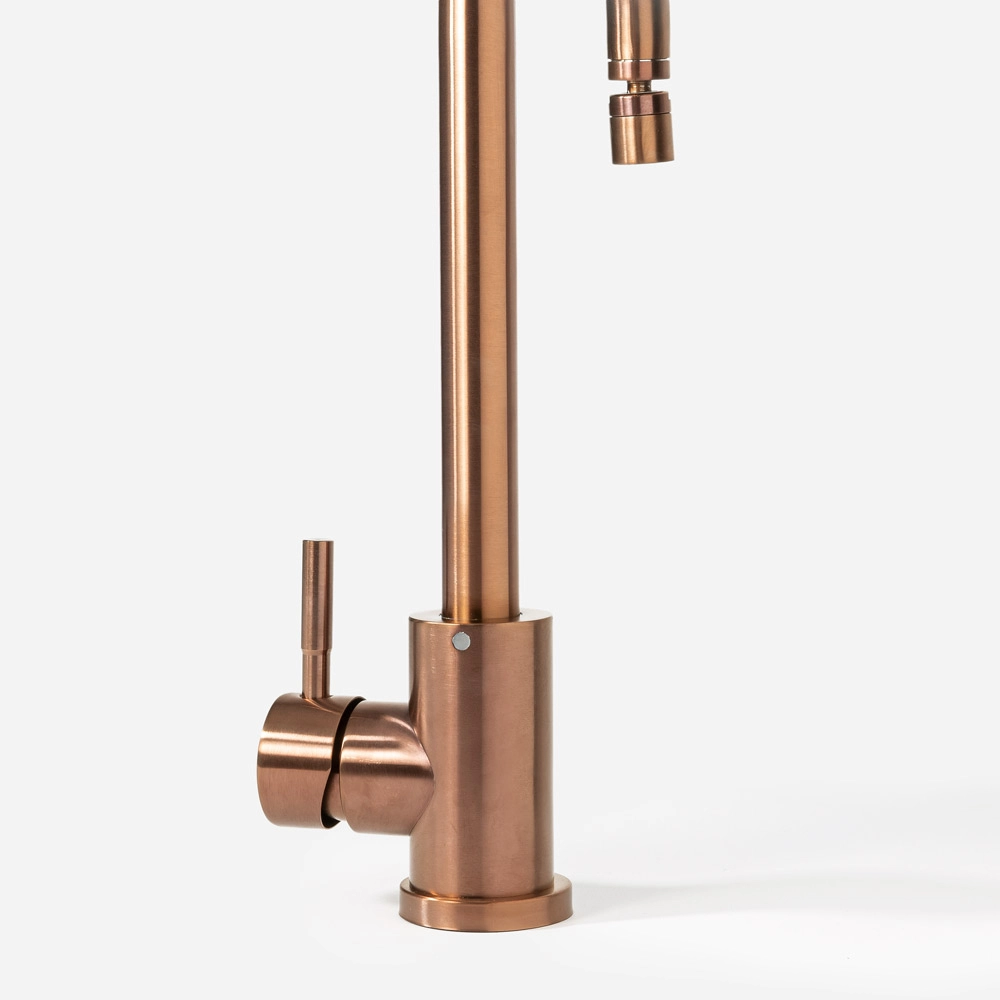 Grifo de cocina de monocomando giratorio (Malta rose mate) - Imagen 5