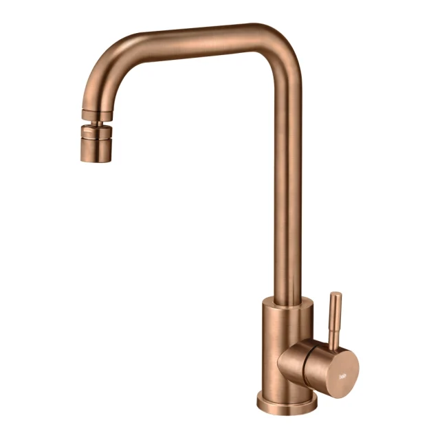 Grifo de cocina de monocomando giratorio (Malta rose mate)