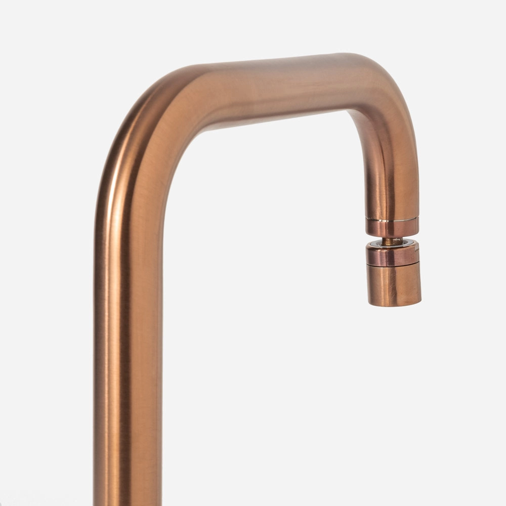 Grifo de cocina de monocomando giratorio (Malta rose mate) - Imagen 2