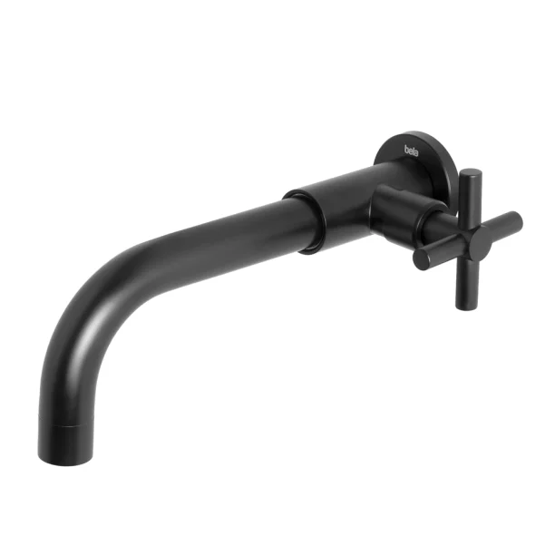 Grifo de pared para baño (Alva negro)