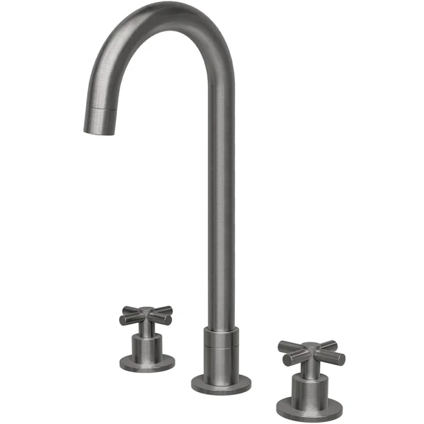 Grifo mezclador alta acero inoxidable de baño (alva grafite)