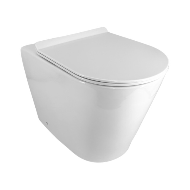 Sanitario Convencional Redondo New Fluir Blanco Brillo