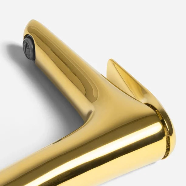 Grifo de baño monomando alto (Beni dorado) - Imagen 2