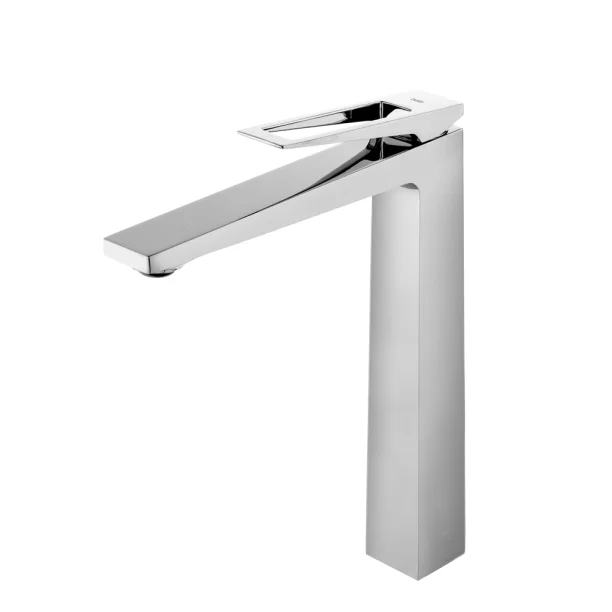 Grifo monomando alto para baño (Zeya cromada)